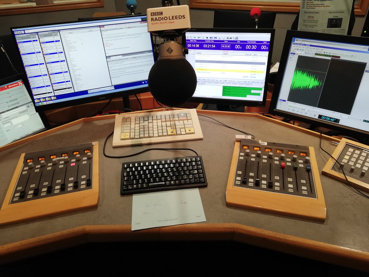 Maaaaan this is strange &amp; sad in equal measure. Last LIVE show tonight, and final ever evening show tomorrow - just finished recording it and now straight into the studio for tonight's effort. I'll say more things about this tomorrow as it's too weird to say goodbye now!