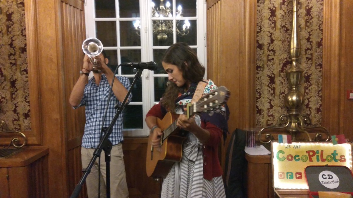 EYP_Orange's tweet photo. Wrapping up a busy day @NCG_Nantes with some #music from #Cocopilot! #ncg2018 #livemusic #Eveningslikethis #Soulful https://t.co/eMlMBDhrxN