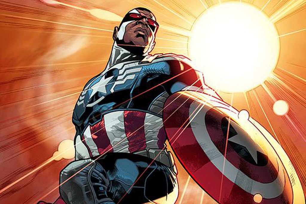 TheNerdRodeo's tweet photo. Could Sam Wilson be the next Captain America in the MCU? #Avengers4 #CaptainAmerica #SamWilson https://t.co/C0emQ4jcqR