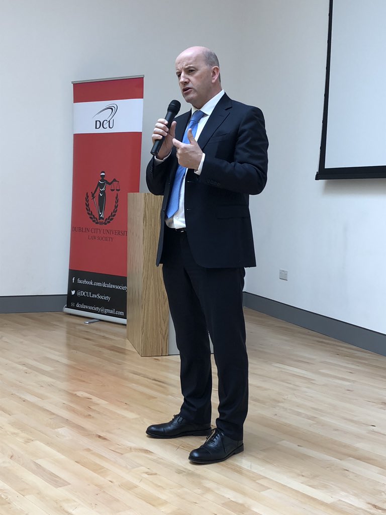 Brilliant to see so many students engaged in the DCU Law Society’s key note speaker today, <a href="/seangallagher1/">Seán Gallagher</a>, presidential candidate. Thanks to all who came today and on behalf of us all Mr. Gallagher, all the best tomorrow and in your future endeavours!  #LawFest