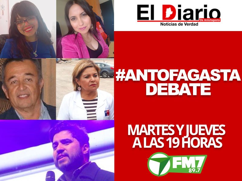 diarioafta's tweet photo. ⭕ #AntofagastaDebate | Hoy en el panel @RicardoAndradeH @stephicampos @catunchina y en el #ManoAMano Rossana Díaz @SeremiSalud2. Conduce @reyesantofa. Temas: Hospital Clínico de #Antofagasta, #NoMasAFP. Sintoniza @fm7antofagasta y sigue el streaming por https://t.co/mBTYkHYzHx https://t.co/DcQx74KHt9