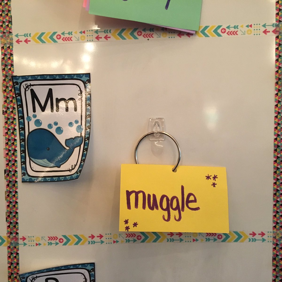 PrimarilyErica's tweet photo. @jk_rowling The only “M” word 2nd grade needs to know! https://t.co/O1S2uHZQ6o