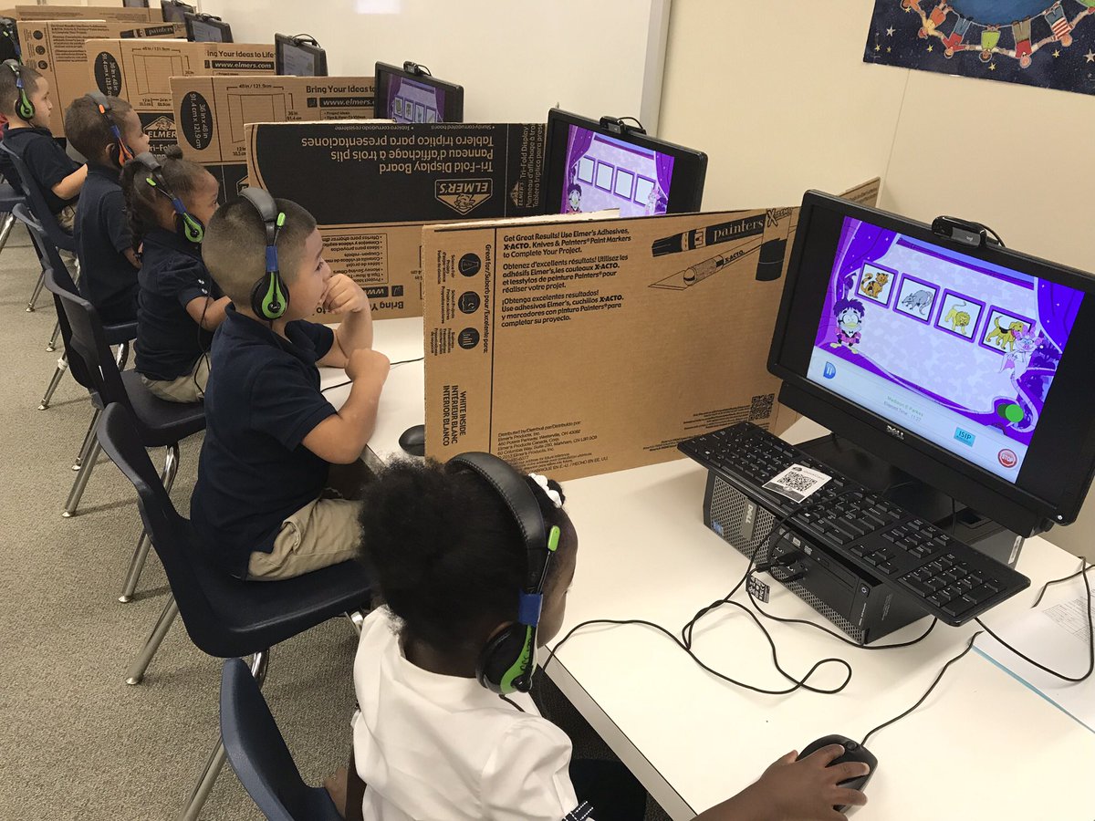 MsToniCummings's tweet photo. #PK learners got to visit the computer lab yesterday! thank you @JHensley2017 for helping us use our qr codes to access #IStation via #AliefHub. #TheFocusIsReal #CougsLevelUp #KennedyGameChangers #AliefMission @KennedyCougs @AliefISD https://t.co/CBmBKBDgZC