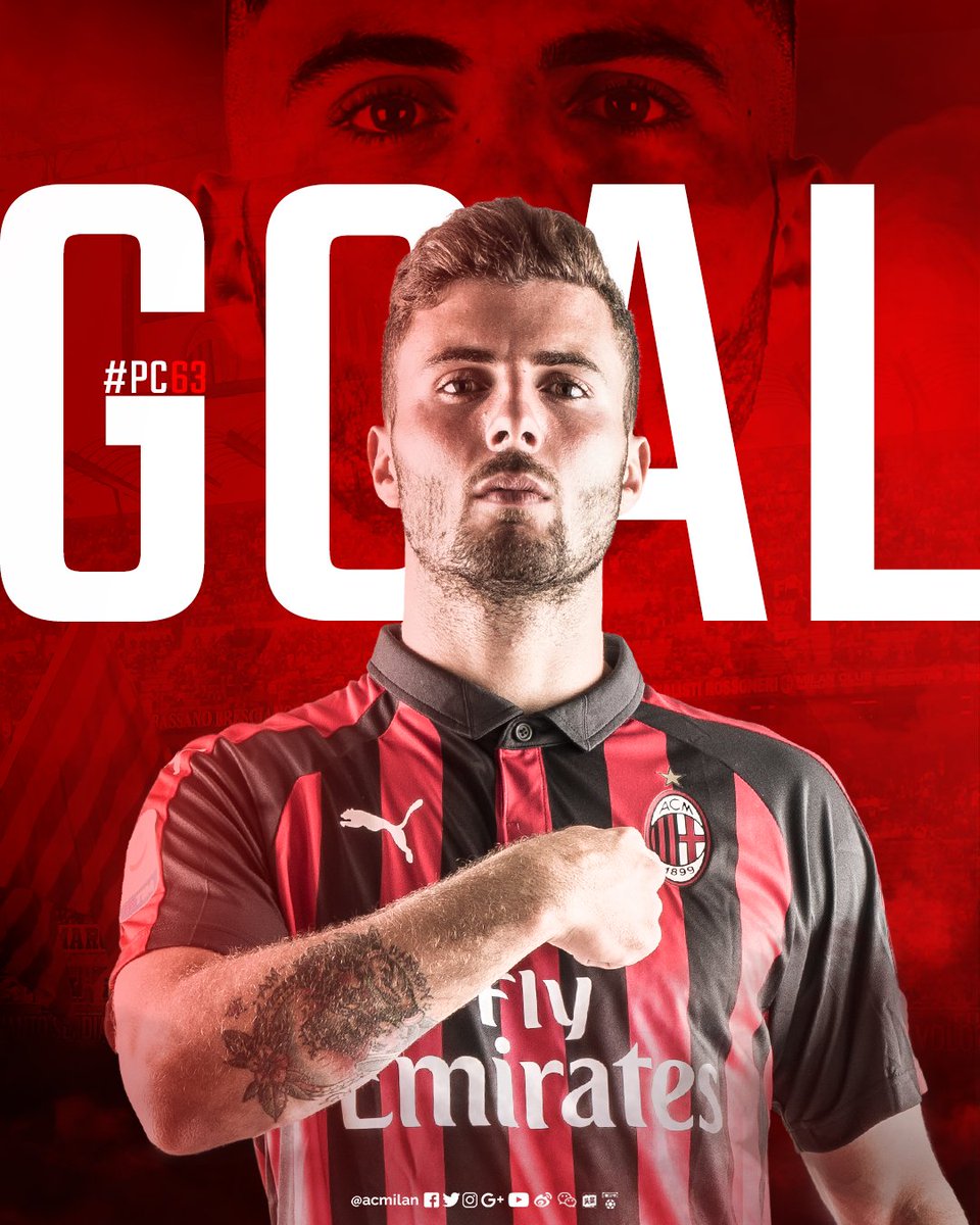 83' Cutrone pulls one back / Cutro accorcia le distanze
#MilanBetis 1-2
