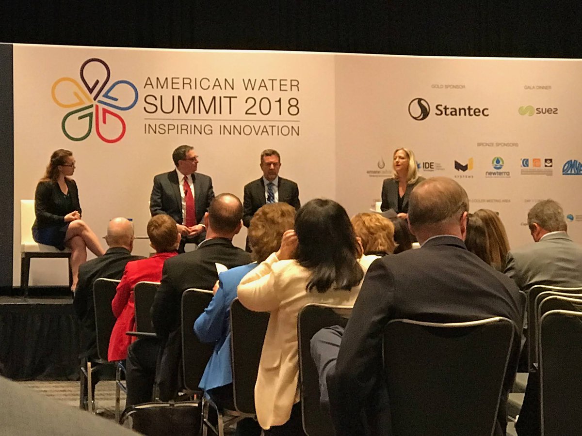 AEECiLab's tweet photo. AEEC is excited to attend the 2018 @USAWaterSummit in Philadelphia today! We're looking forward to the future innovations and changes that are being made to modernize the water industry and are glad to be a part of those initiatives! https://t.co/XC8EMMrp6d