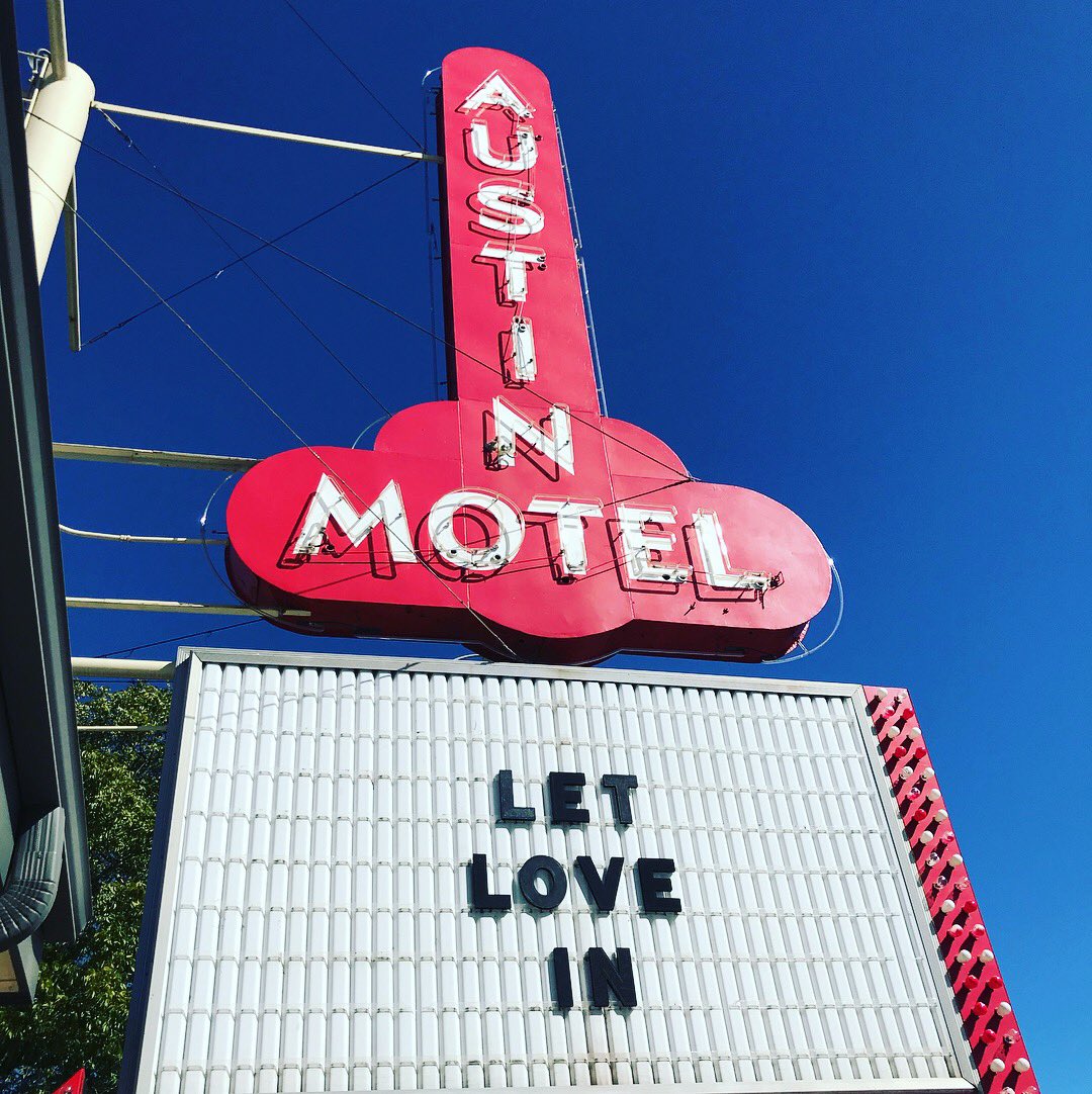 MarioTheodorou's tweet photo. Good luck to everyone at #AFF25 it’s an amazing film festival and gave our film #anonymousshort an amazing platform last year, and we made so many good friends. Gutted we can’t be there again this year. Also keep an eye out for the suspect Austin signage. #KeepAustinWeird https://t.co/j3R98Punm3