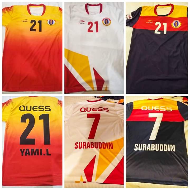 quess east bengal jersey online
