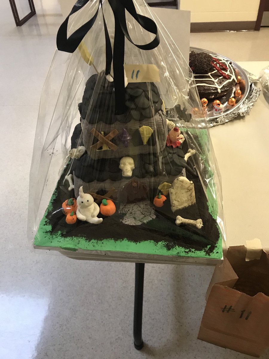Look at these amazing cakes!  Some students are going to be excited to win these at the end of the day! <a href="/CleardalePS/">Cleardale PS</a>