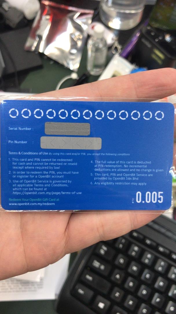 OpenbitMY's tweet photo. OpenBit physical gift cards. Imagine giving away as CNY any pow or duit Raya?! https://t.co/jJ6UHg8zhO