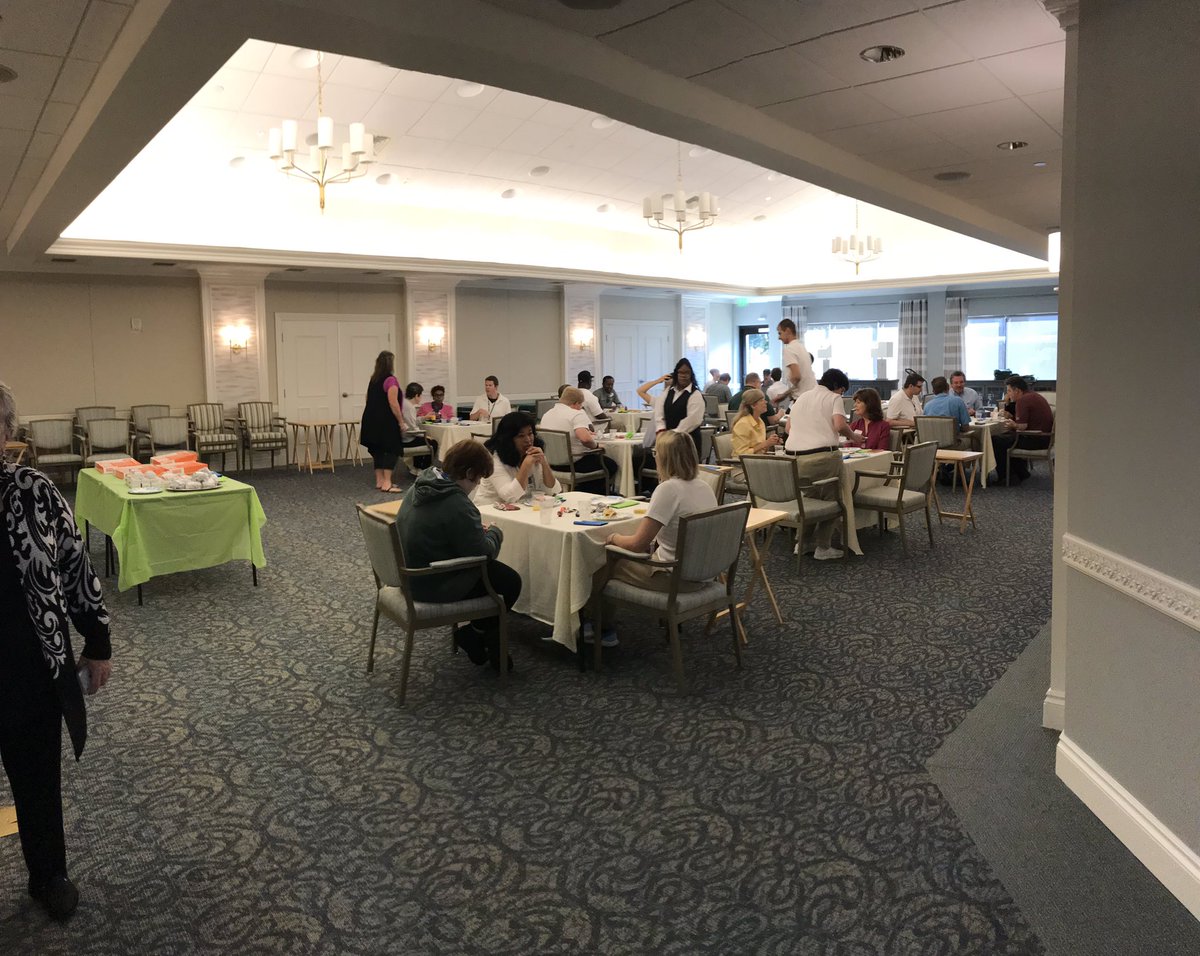 Today our students gave a big thanks to our mentors at Moorings Park ! #mentorbreakfast #MooringsPark