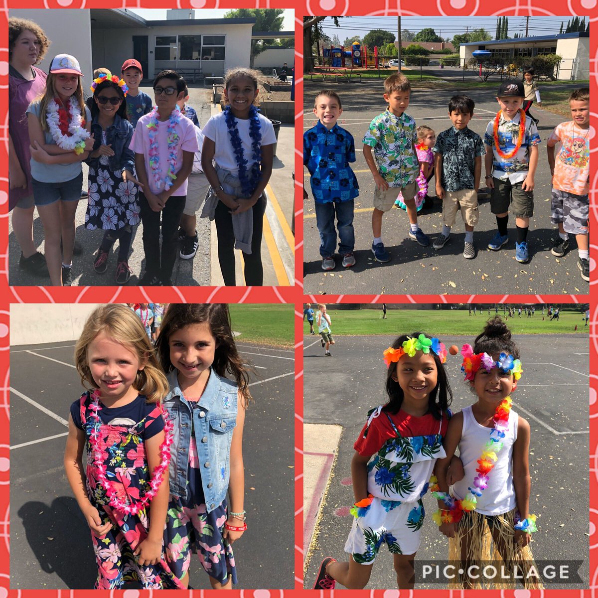 drive_rose's tweet photo. Roadrunners pledge to lei off drugs and bullying. 🌺 #RedRibonWeek https://t.co/XyrEcq5ItV