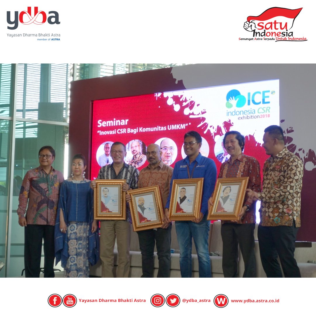 YDBA_Astra's tweet photo. Ketua Pengurus YDBA, Henry C. Widjaja, menjadi salah satu pembicara dalam Seminar "Inovasi CSR Bagi Komunitas UMKM" yang diselenggarakan di Kinanti Building, Kuningan, Jakarta. Semoga seminar ini bermanfaat bagi para peserta seminar dalam mengembangkan UMKM. #HebatnyaUKM https://t.co/chWMMNlA1q