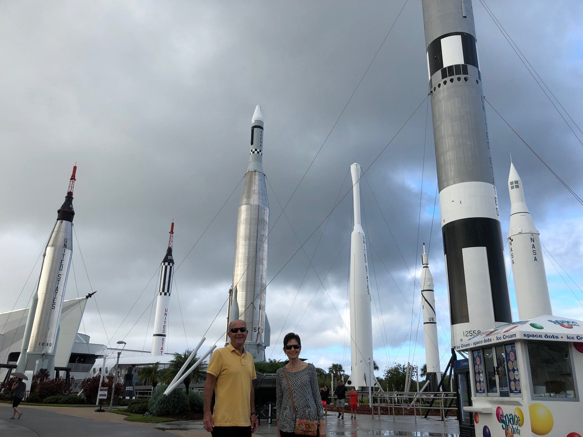 ⁦<a href="/ExploreSpaceKSC/">Kennedy Space Center Visitor Complex</a>⁩ here with my Aunt &amp; Uncle for a great tour of #jointhejourney