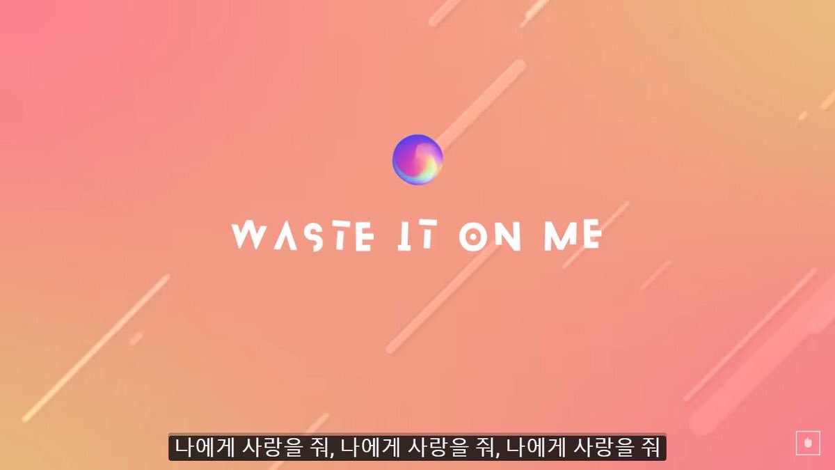 OH HOW THE TURN TABLES

BECAUSE OF WASTE IT ON ME WE WENT FROM ENGLISH SUBTITLES TO KOREAN SUBTITLES, AND TO KOREAN TRANSLATIONS INSTEAD OF ENGLISH TRANSLATIONS LMAO

#WasteItOnMeNow