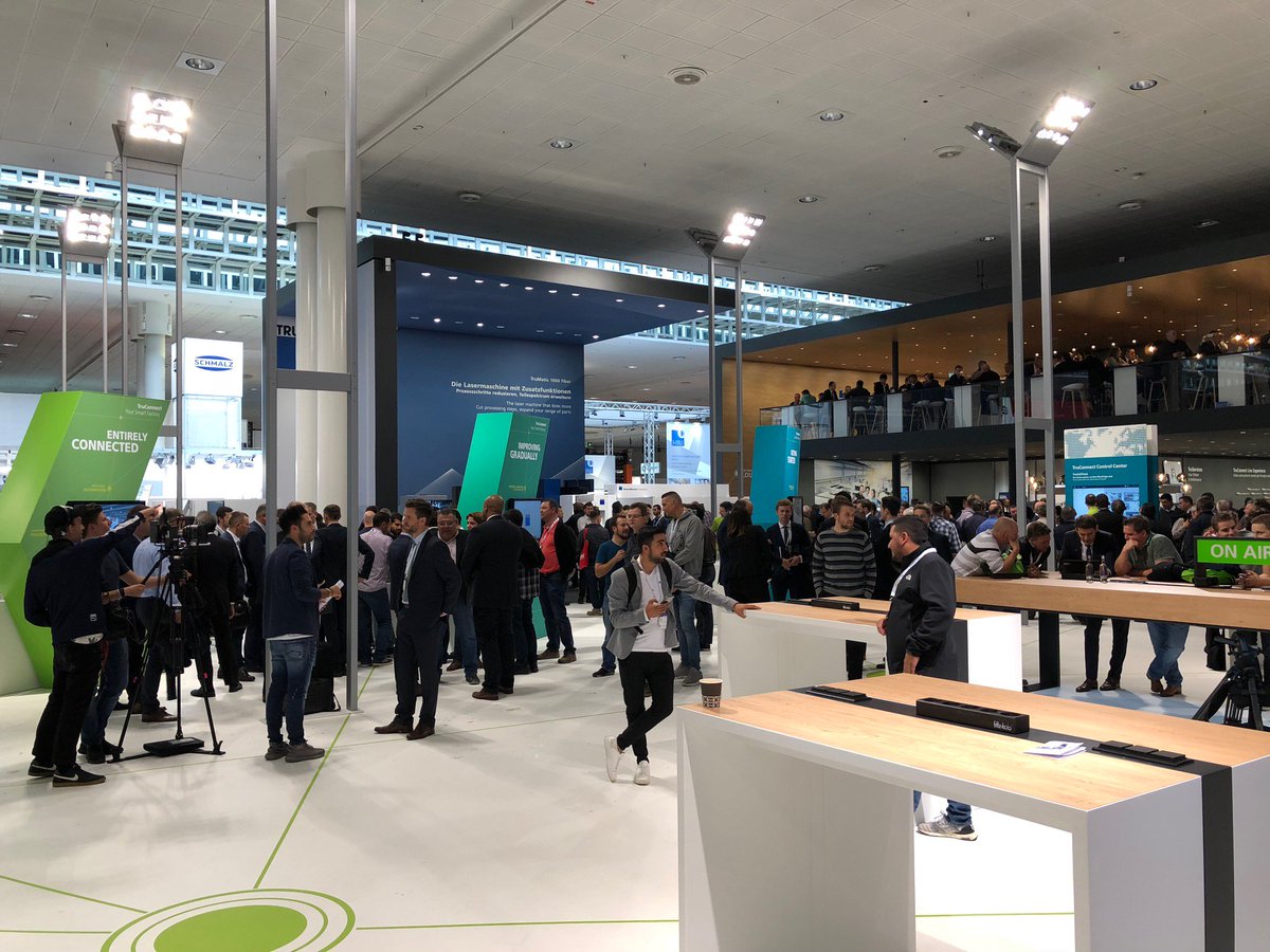 Truely an open market leader: <a href="/TRUMPF_News/">TRUMPF</a> at #euroblech2018