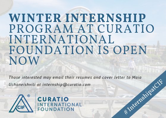 Curatio_CIF's tweet photo. Winter Internship program is now open. We encourage applications from skilled and motivated young people to serve as interns at Curatio International Foundation. Apply until November 16. Read more: https://t.co/LEExvk8TjW #InternshipatCIF #Job #Hiring #work https://t.co/YavxsNfSOx