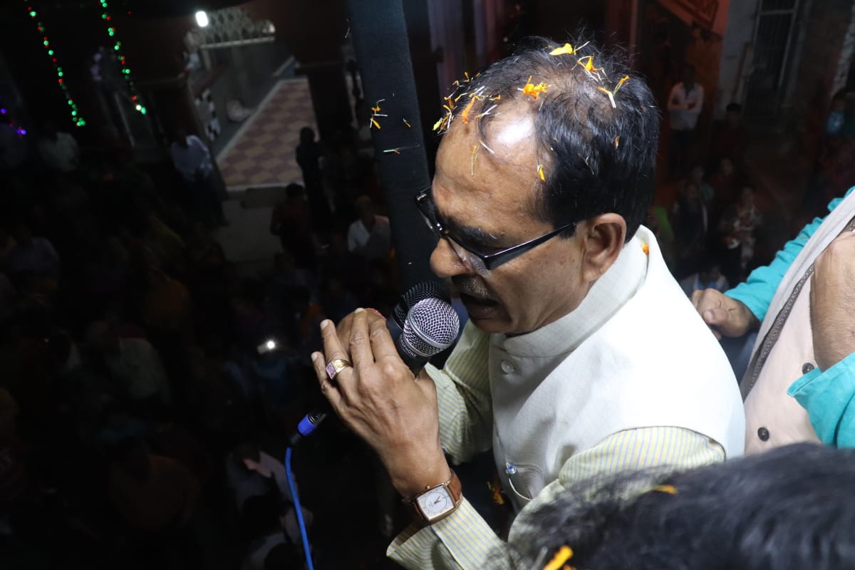 AbharYatra's tweet image. #JanAshirwadYatra का घमापुर में ऐतिहासिक स्वागत किया गया और श्री @ChouhanShivraj को नागरिकों ने समृद्ध मध्यप्रदेश के निर्माण के लिए आशीर्वाद प्रदान किया।