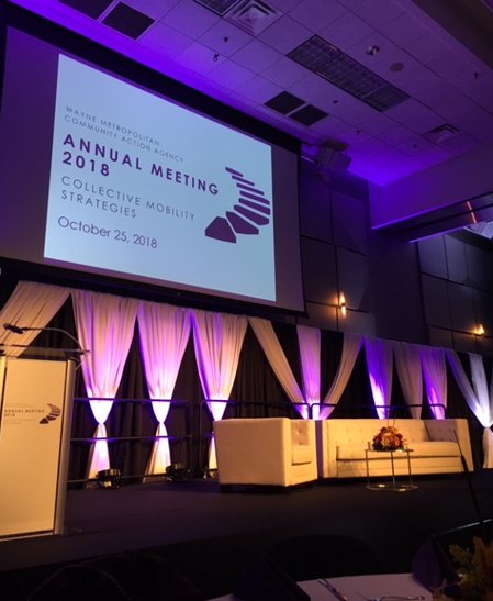 CAPartnership's tweet image. Partnership CEO Denise Harlow and @NCAFNews Executive Director David Bradley will be speaking today at noon at the Wayne Metro #CommunityAction Agency 2018 Annual Meeting @WayneMetroCAA