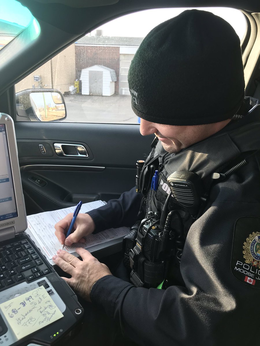 Cst. DePrato and I are out with the handheld laser, looking for vehicles driving 2 fast. 2 tickets written, one for $186 and one for $188. Slow down!