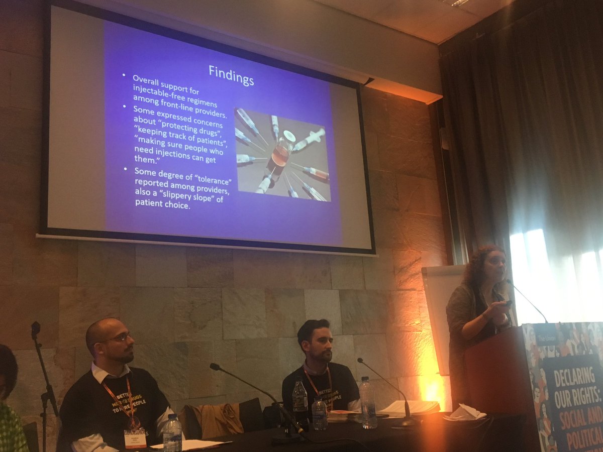 FifaRahman's tweet photo. Astounding research from Jennifer Furin surveying physicians views’ on injectables - including that injectables are a leash on patients and that providing non-injectables would be ‘a slippery slope’ towards patient choice. #UnionConf #CapTheJabs https://t.co/HzYHa7TPTT