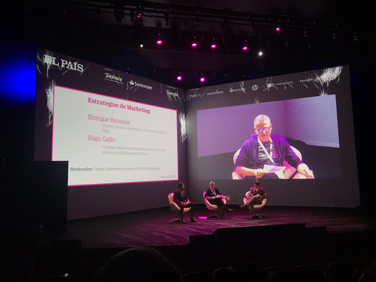Beytafm's tweet photo. El difícil equilibrio entre la estrategia de marketing y las tácticas y acciones a corto plazo. Ahora en #RetinaLTD18 https://t.co/hRD67ZfsYp