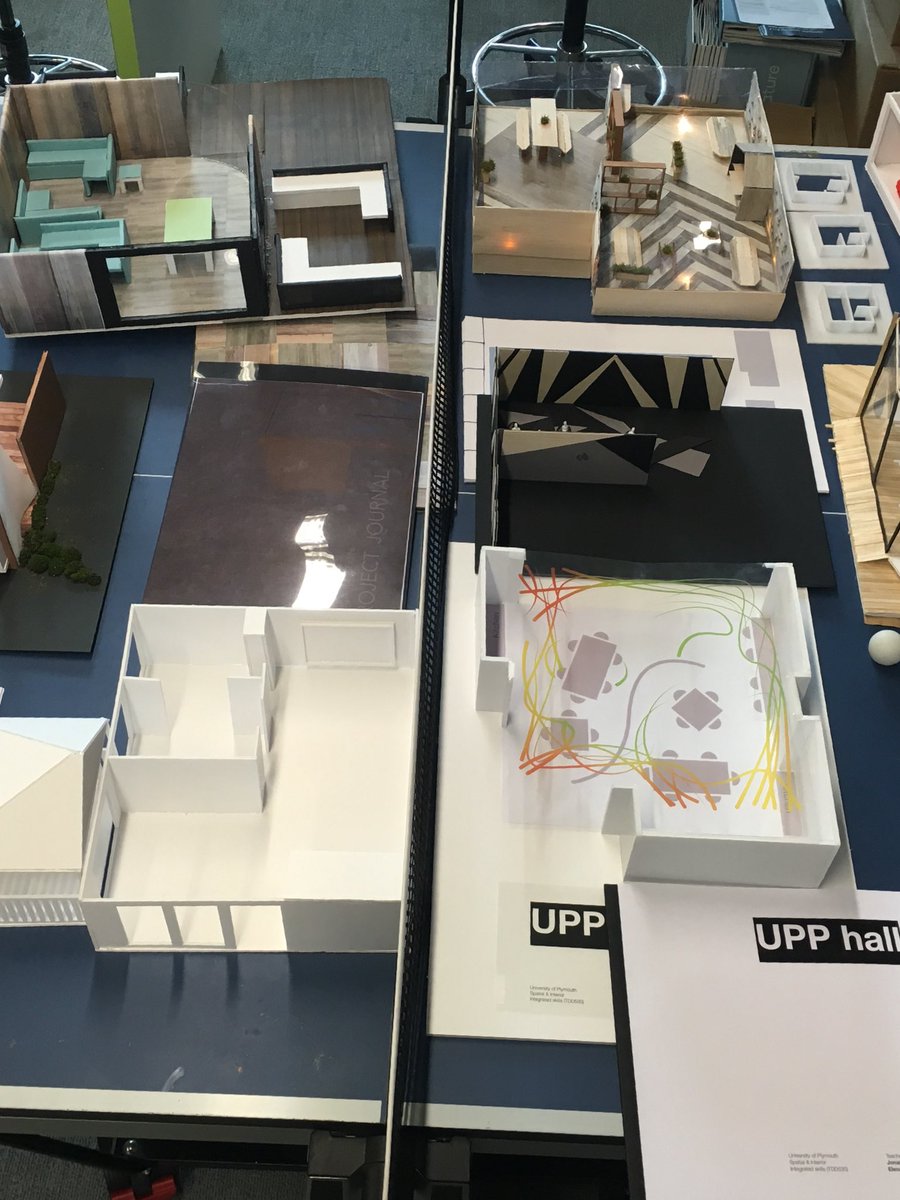 Jonathan Forster (@multi_story) on Twitter photo Great to welcome <a href="/willmoreiles/">Willmore Iles</a> Paula and @Benedict______, David, Rachel & Duncan from <a href="/UPPltd/">UPP</a> to review our <a href="/DesignWithPlym/">3D DESIGN University of Plymouth</a> #interiordesign students work on their ‘Home from home’ #studentaccommodation project. Great to welcome <a href="/willmoreiles/">Willmore Iles</a> Paula and @Benedict______, David, Rachel & Duncan from <a href="/UPPltd/">UPP</a> to review our <a href="/DesignWithPlym/">3D DESIGN University of Plymouth</a> #interiordesign students work on their ‘Home from home’ #studentaccommodation project.