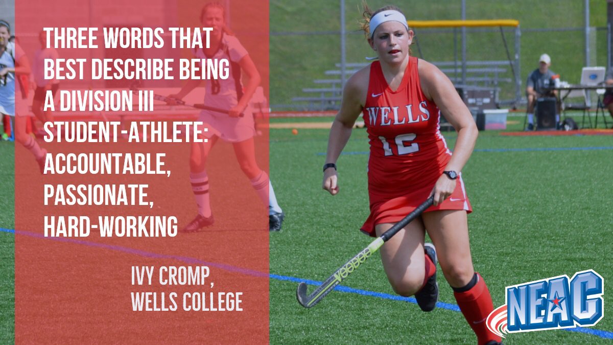 GoUnitedEast's tweet photo. What made Ivy Cromp choose @WellsExpress? Find out in today’s #NEAC Student-Athlete Spotlight! #NEACStrong #WhyD3 https://t.co/ZwQBUg4InU https://t.co/KQVy040fCD