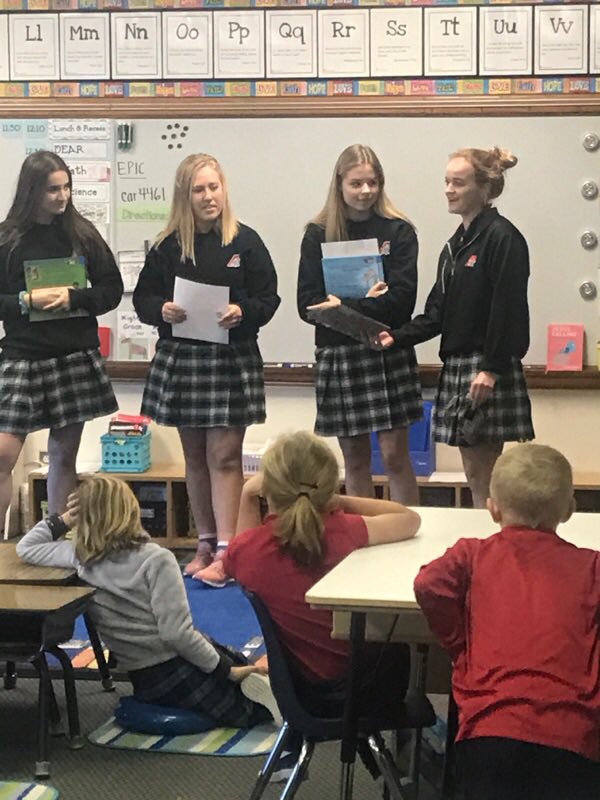 assumption_sadd's tweet photo. This week, SADD took a visit to Lourdes to talk to students about making healthy decisions! https://t.co/Fx9Cs7jJa3
