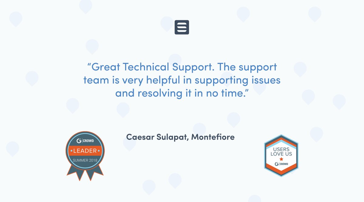 "Great Technical Support. The support team is very helpful in supporting issues and resolving it in no time." 

Love Skedulo? Write us a review on G2 Crowd: skedulo.com/g2crowd/utm_ca…

#CustomerSuccess #MobileWorkforceManagement