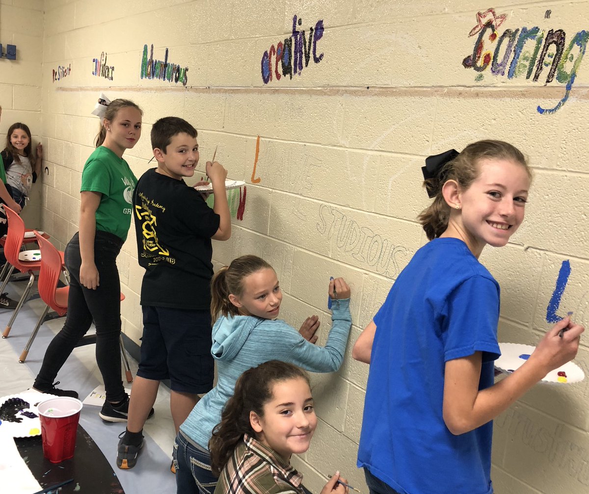 Valley View is excited to celebrate Literacy with Read for the Record. Students are reading and creating “Maybe Something Beautiful.”