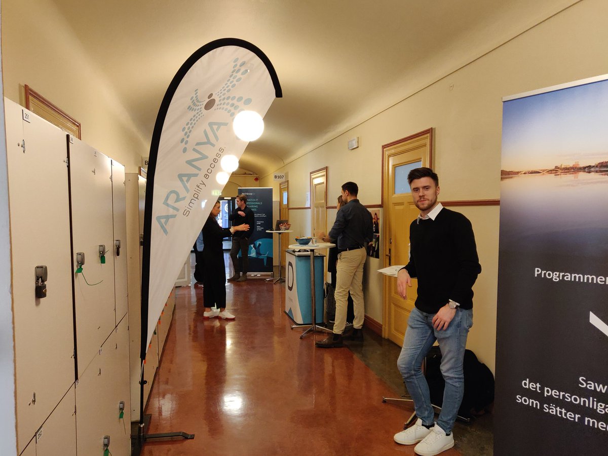 Aranya connecting with the next generation of talent <a href="/Nackademin/">Nackademin</a> <a href="/AranyaTweets/">Aranya AB</a>