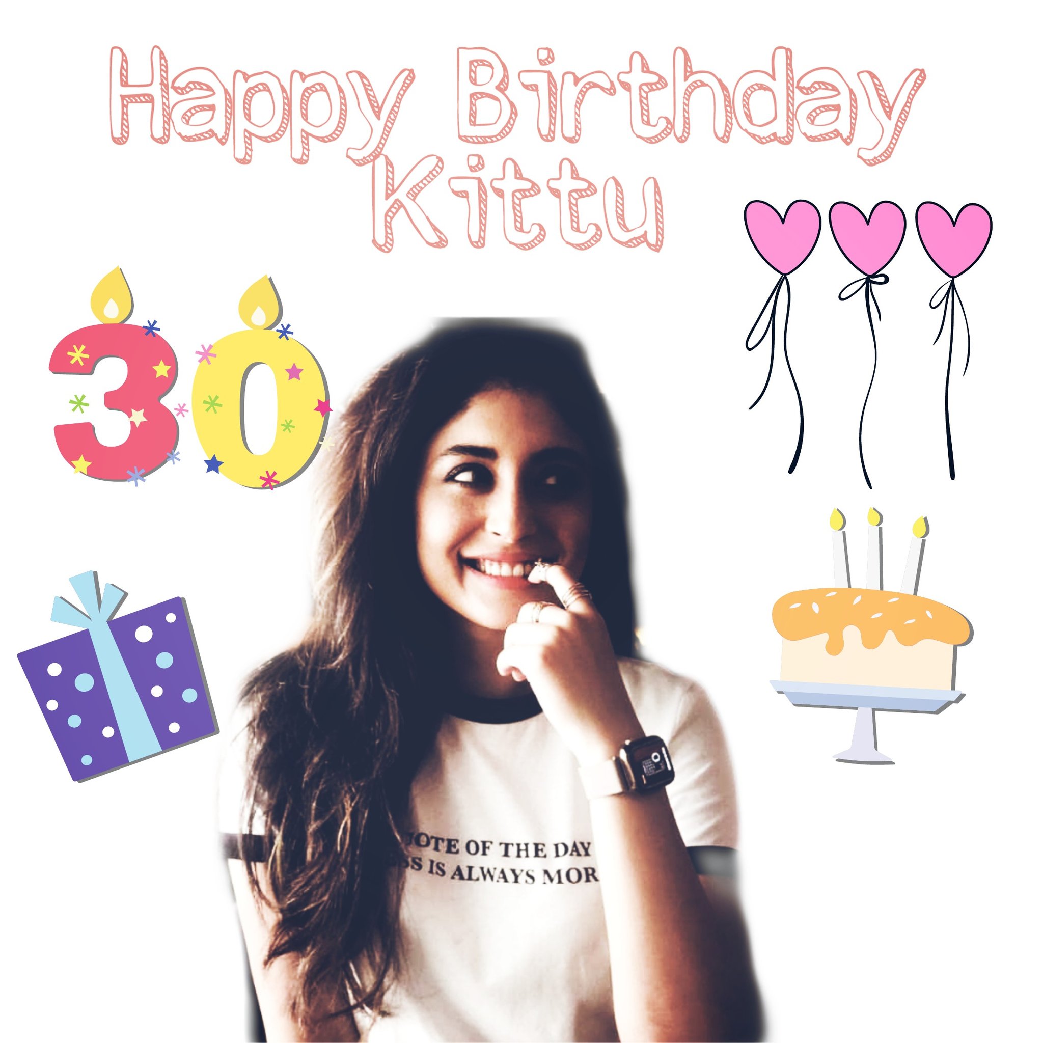 Happy birthday Beautiful    Keep Smiling & Shining  