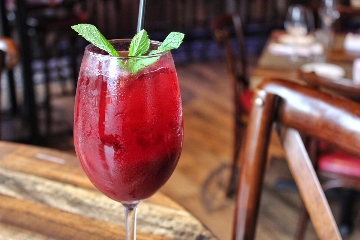 Who’s thirsty on this beautiful Thursday?! Try our Berry-Cilantro Margarita made with Berry Puree, Patron Silver and Muddled Cilantro! bit.ly/2PZeNKl