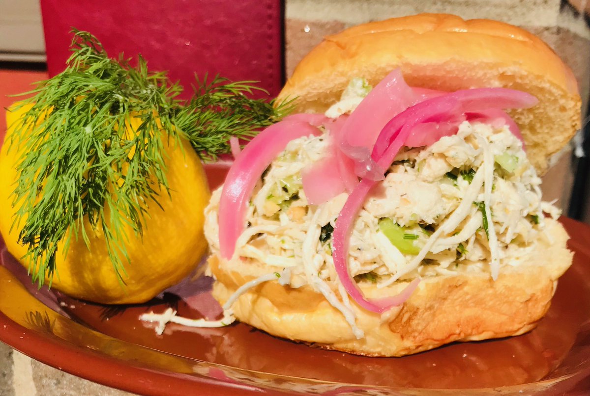 PoorRichardPub's tweet photo. Thursday we’ve put together this delicious chicken salad sandwich with lemon, dill, pickled red onions & cashews! All for #8bucks #withaside #wexfordeats #poorrichardspub #wexfordalehouse #wexford #15090 #getsome https://t.co/acXxBR8i2T