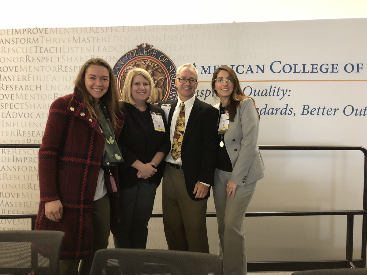 Not much else to say but THANK YOU to #mysponsor the generous, creative @robertgsawyer for all he's done to help me be myself in academic surgery &amp; shout-out to my <a href="/assist_hta/">ASSIST</a> collaborator and #SSI provacateur <a href="/tlhedr0/">Traci Hedrick</a> for inviting me &amp; @HennessyUTSW to speak #ACSCC18 #cuin2019