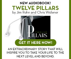 Great news! "Twelve Pillars", an extraordinary novel that blends fiction with Jim Rohn's fundamental principles, is now available as an audiobook! Get the inspiration to take your life to the next level and beyond with this powerful story: adbl.co/2EJx78X.