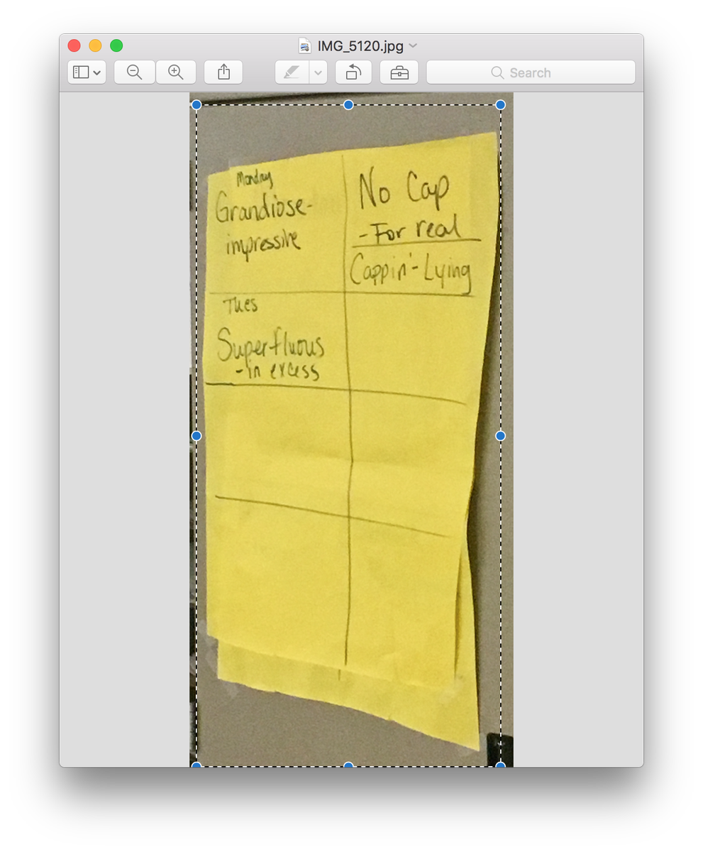 Jbobs1's tweet photo. @validateaffirm @ParkHigh833 Mrs. Block using a modified responsive academic vocabulary protocol. #833CLRT #VABB https://t.co/d08DWBGbnV