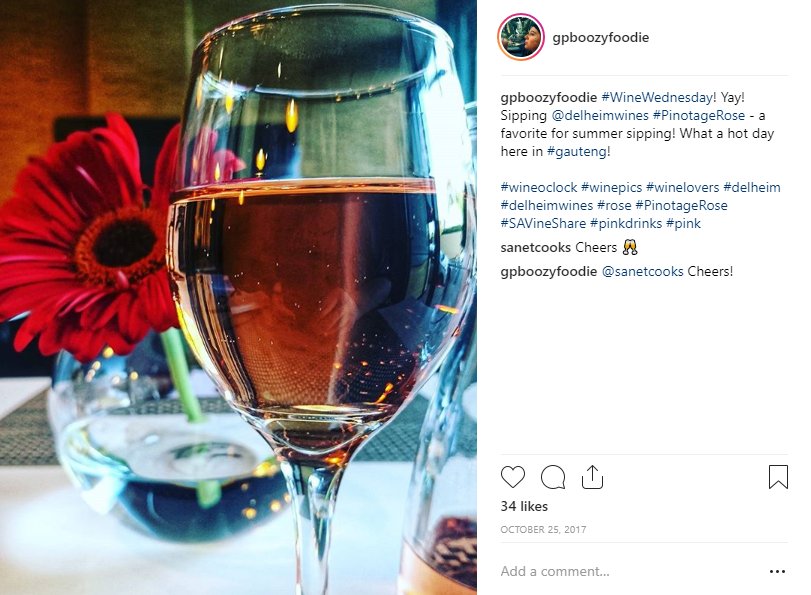 Boozy_Foodie's tweet photo. #Flashback #InstaFlashback to 25 October 2017!
 Sipping @Delheim #PinotageRose - a favorite for summer sipping! What a hot day here in #gauteng!

#wineoclock #winepics #winelovers #delheim #delheimwines #rose #PinotageRose #SAVineShare #pinkdrinks #pink https://t.co/VsrFwgkjHr