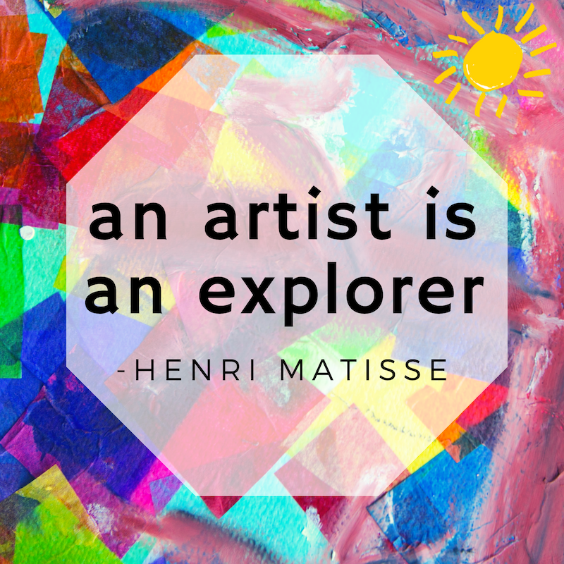 YoungAudiences_'s tweet photo. In honor of #InternationalArtistDay, we bring you a quote from #painter, #sculptor, #draftsman, and #printmaker #HenriMatisse: "AN #ARTIST IS AN #EXPLORER." https://t.co/Kyh6Y5JklU