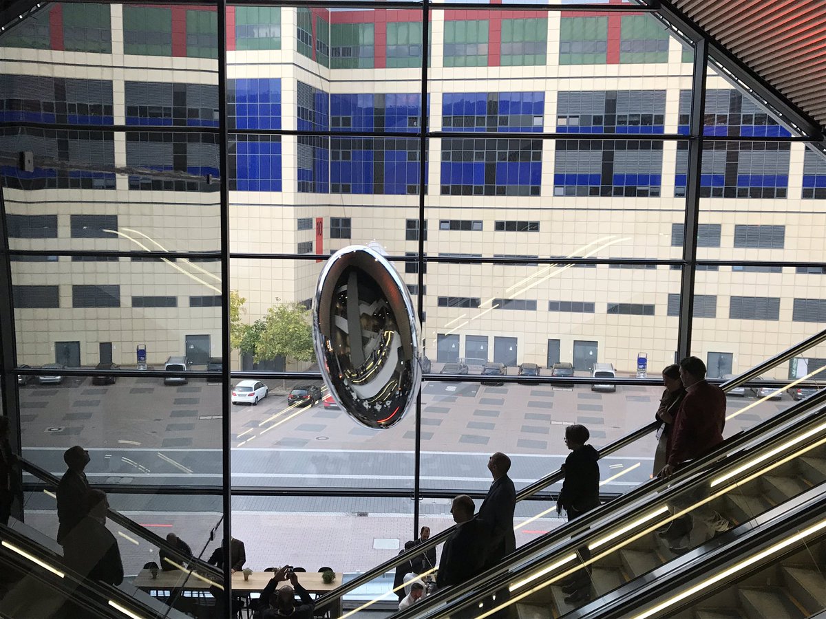 messefrankfurt's tweet photo. A light art object created by Ingo Maurer is set to work its magic on visitors to the hallโs North Foyer in future. https://t.co/RwZyH2KKao #messefrankfurt #hall12 https://t.co/TMCdpAnzkL