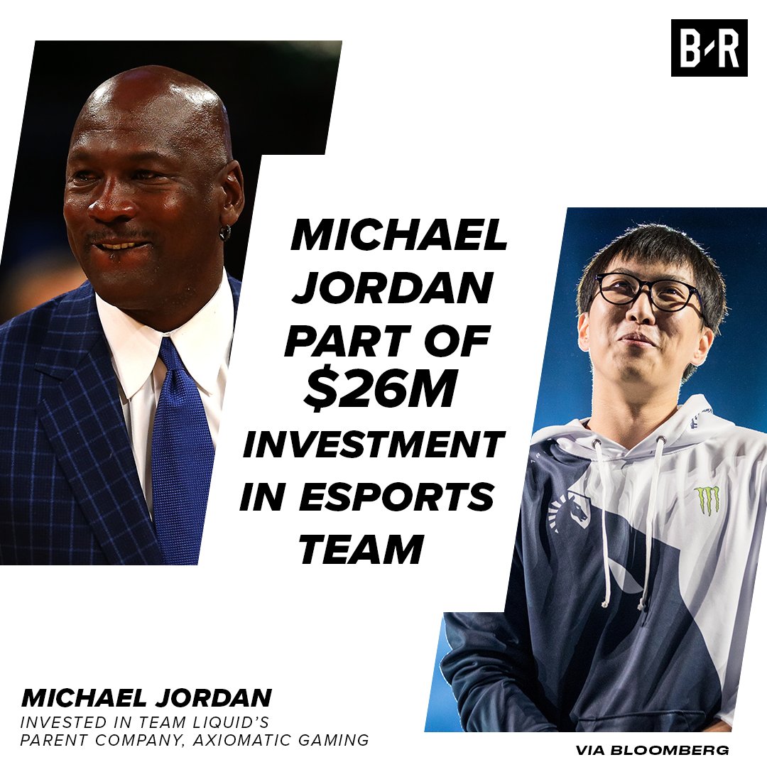 Michael Jordan and Drake into esports Twitter