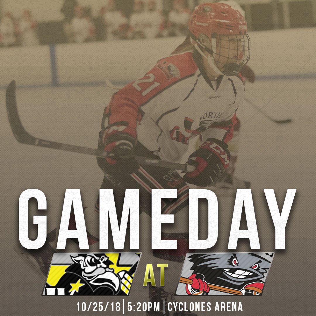 EasternWHC's tweet image. ITS GAMEDAY! @WjrCyclones host @ECWGJrHockey for an afternoon showdown. Puck drop at 5:20 and be sure to watch live on @LiveBarn #EWHCgameday