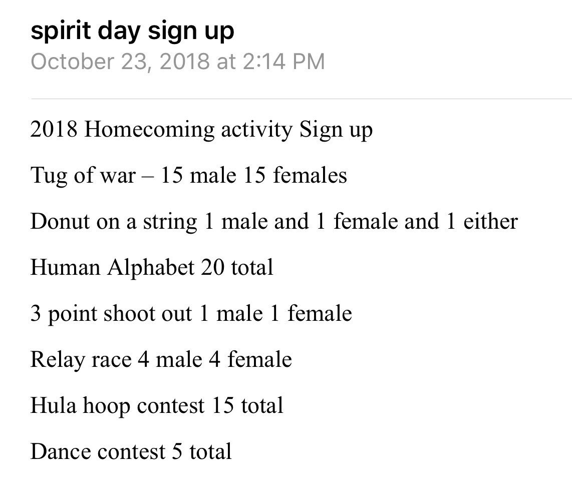 npclassof2019_'s tweet photo. SENIORS DM US IF YOU WANNA PARTICIPATE IN GAMES AT PEP RALLY !! https://t.co/lCOfG0brva