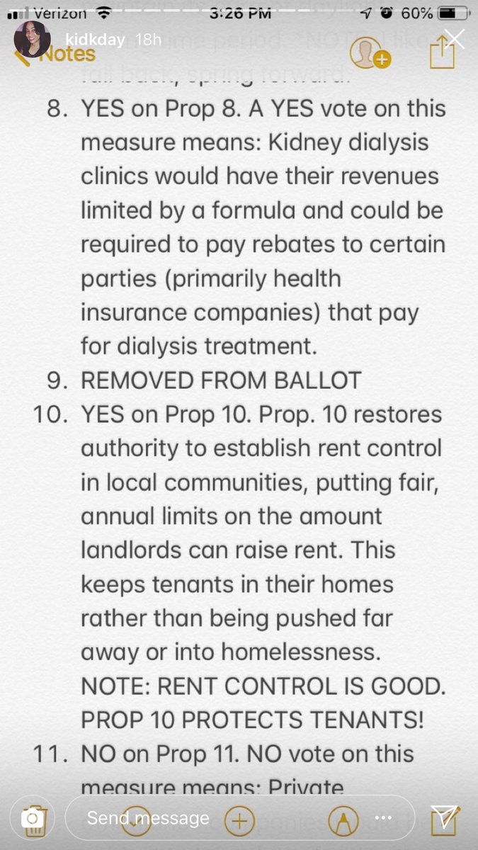 kday_93's tweet photo. Please go and Vote especially if you rent in California https://t.co/XVHTLx2bMK