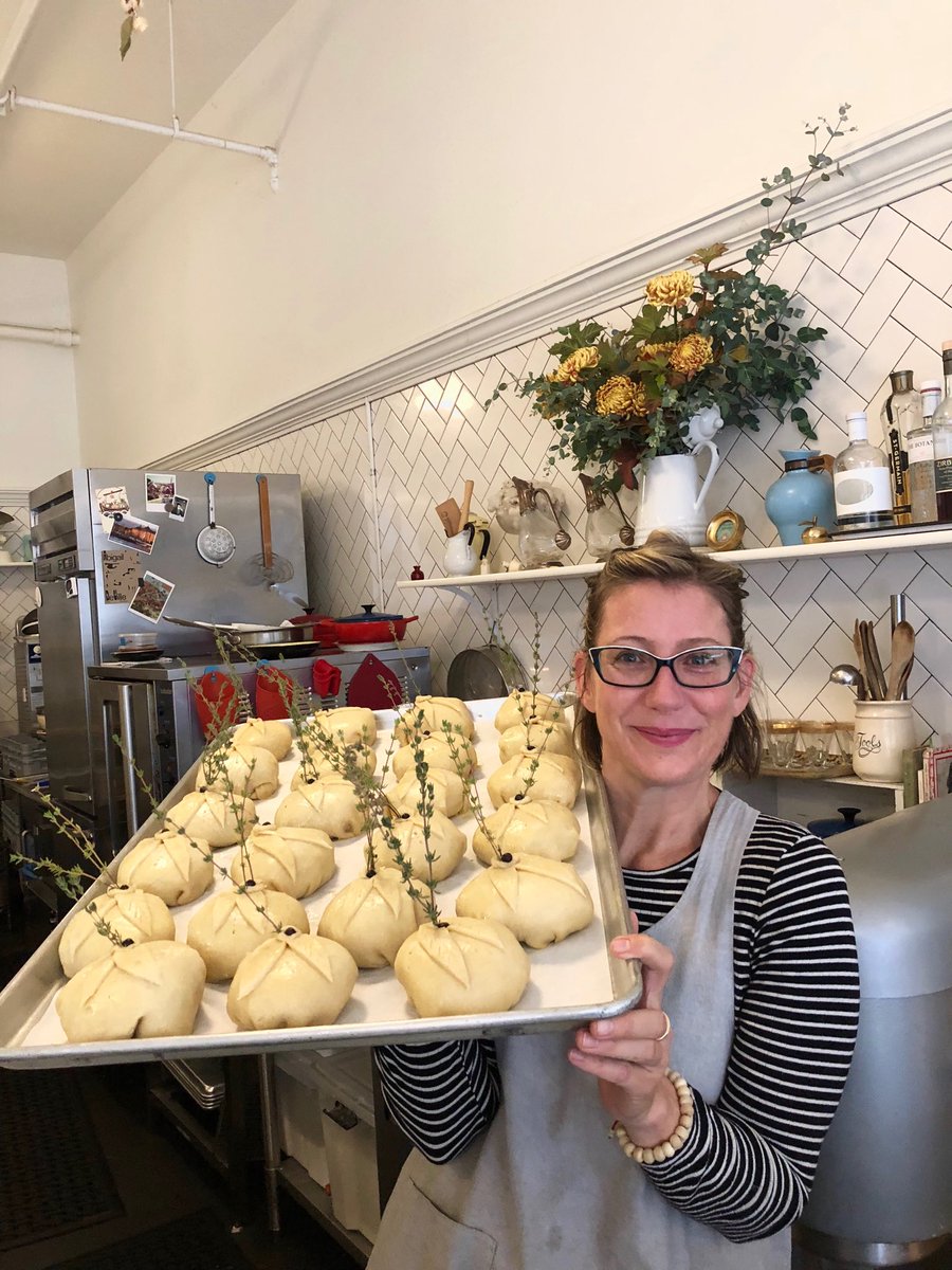 karenbrookspdx's tweet photo. people always ask me, “where should I eat?” Inevitably, I tell them: Maurice Luncheonette ⁦@miette1965⁩. In all of Portland, there is no more beautiful food, fruit-oozing pastries to golden chicken domes. Kristen Murray is one hell of a passionate, lady  cook supreme. https://t.co/b5SQpbCTYX