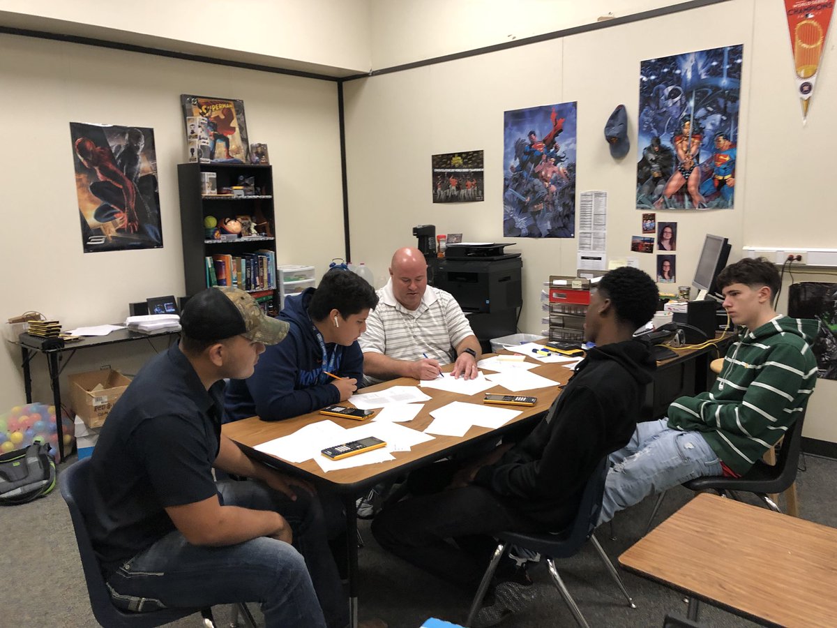 RigsbyConner's tweet photo. Shout out to @MathCoach303 and Ted DeVries for #PersonalizedLearning during #EagleEye AlgebraI remediation today! #KleinISDMath @KleinForest @GoldenEagleAP @susanmurphy101 https://t.co/dMGJ4Dow5r