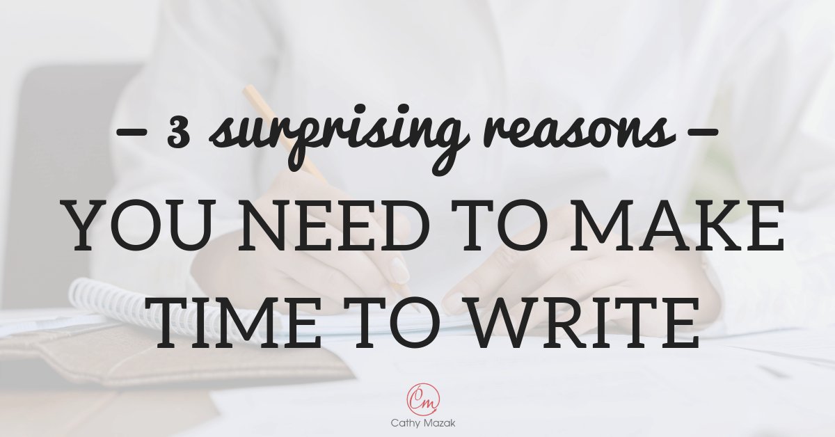 Making time to write sends a powerful message to the world about the value that you place on your unique contribution to your academic field.
bit.ly/2CByy6u