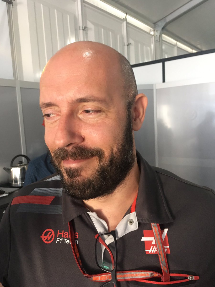 SomeBoyTom's tweet image. Stuart Morrison of @HaasF1Team said he will get a Mexican moustache at the F1 Paddock barbershop 💈 here in Mexico if this tweet gets 1000 likes! C’mon let’s do it! @RGrosjean @KevinMagnussen we will film it too!