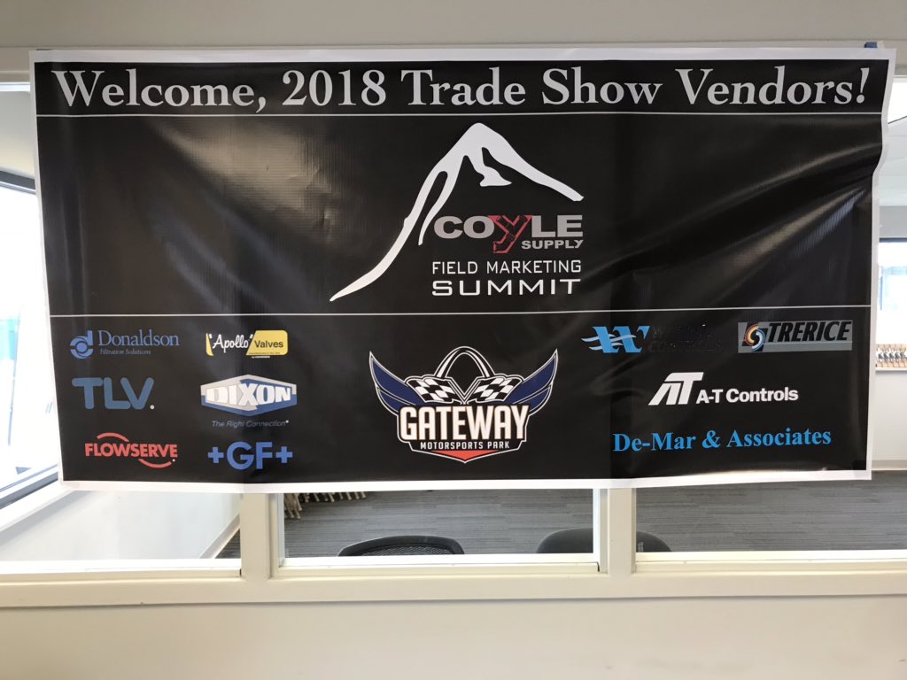 CoyleSupplyInc's tweet photo. Thanks to all the trade show vendors that came out to FMS today! https://t.co/GXSqh39NXB