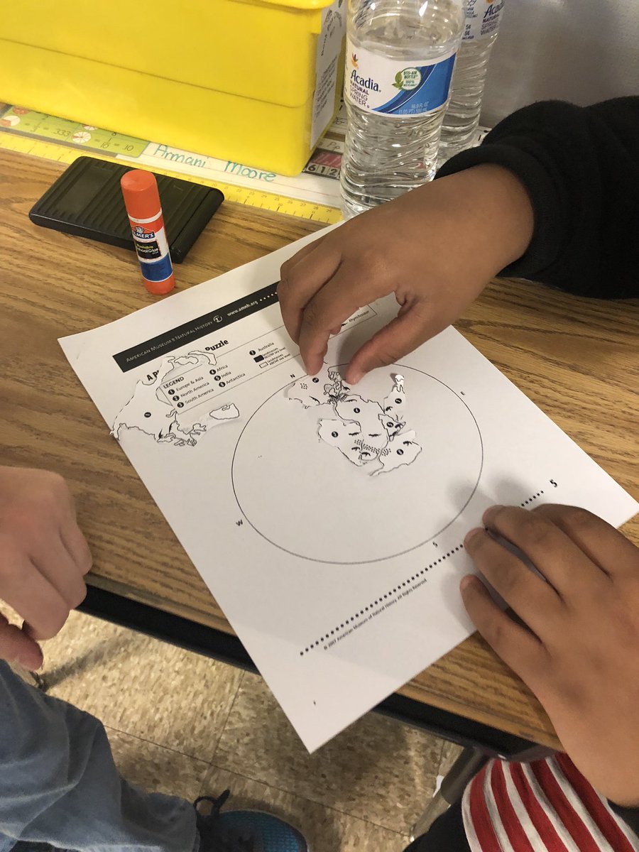 kanevskyJay's tweet photo. What is #pangea #fifthgradescience #oooooooo #ilikepuzzles #PennESpanthers @penn_panthers #pwcsproud #lifelonglearner https://t.co/zF5bq9Zi8C